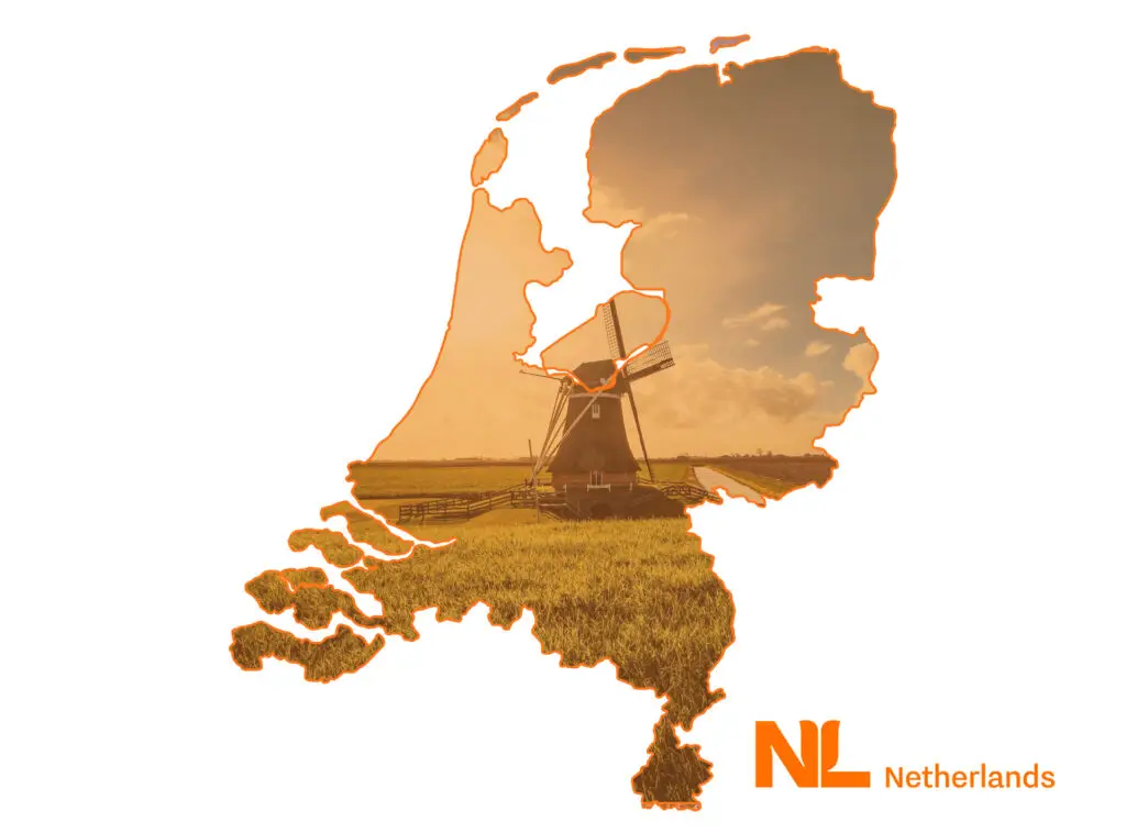 slotenmakers kaart van Nederland